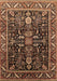 Oriental Brown Industrial Rug, urb1945brn