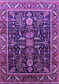 Oriental Purple Industrial Rug, urb1945pur