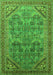 Oriental Green Industrial Rug, urb1946grn