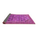 Sideview of Oriental Pink Industrial Rug, urb1946pnk