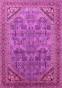 Oriental Pink Industrial Rug, urb1946pnk