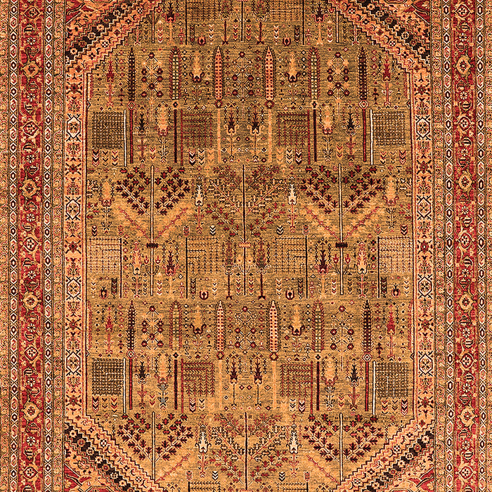 Machine Washable Oriental Orange Industrial Area Rugs, wshurb1946org