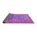 Sideview of Oriental Purple Industrial Rug, urb1946pur