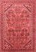 Oriental Red Industrial Area Rugs