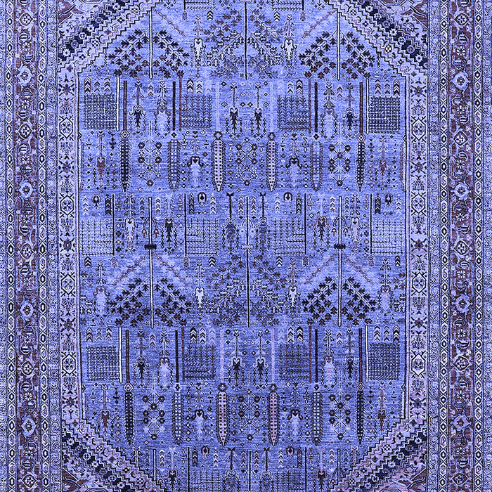 Oriental Blue Industrial Rug, urb1946blu