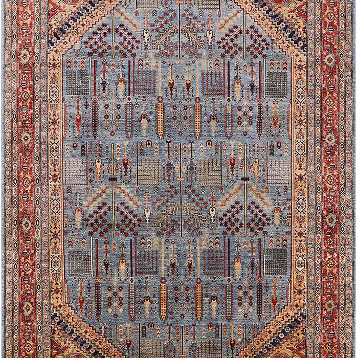 Machine Washable Industrial Modern Red Brown Rug, wshurb1946