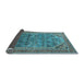 Sideview of Oriental Light Blue Industrial Rug, urb1946lblu