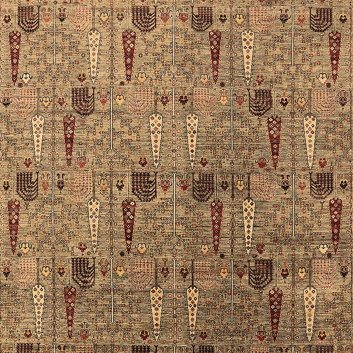 Oriental Brown Industrial Rug, urb1947brn