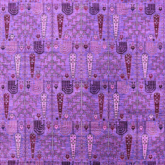 Machine Washable Oriental Purple Industrial Area Rugs, wshurb1947pur