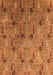 Machine Washable Oriental Orange Industrial Area Rugs, wshurb1947org