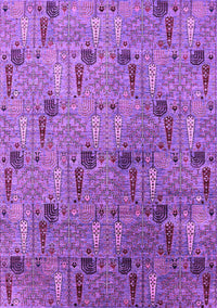 Oriental Purple Industrial Rug, urb1947pur