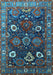 Oriental Light Blue Industrial Rug, urb1948lblu