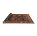 Sideview of Oriental Brown Industrial Rug, urb1948brn