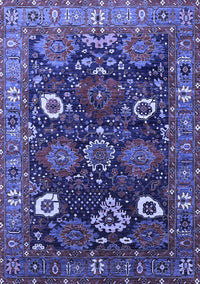 Oriental Blue Industrial Rug, urb1948blu