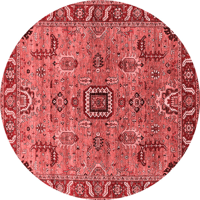 Oriental Red Industrial Rug, urb1949red