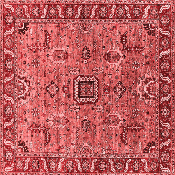 Oriental Red Industrial Rug, urb1949red