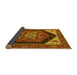 Sideview of Oriental Yellow Industrial Rug, urb1950yw