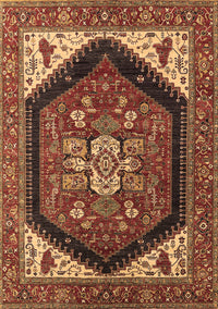 Oriental Brown Industrial Rug, urb1950brn