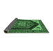 Sideview of Oriental Emerald Green Industrial Rug, urb1950emgrn