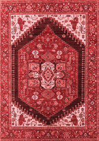 Oriental Red Industrial Rug, urb1950red