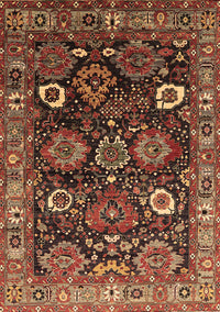 Oriental Brown Industrial Rug, urb1951brn