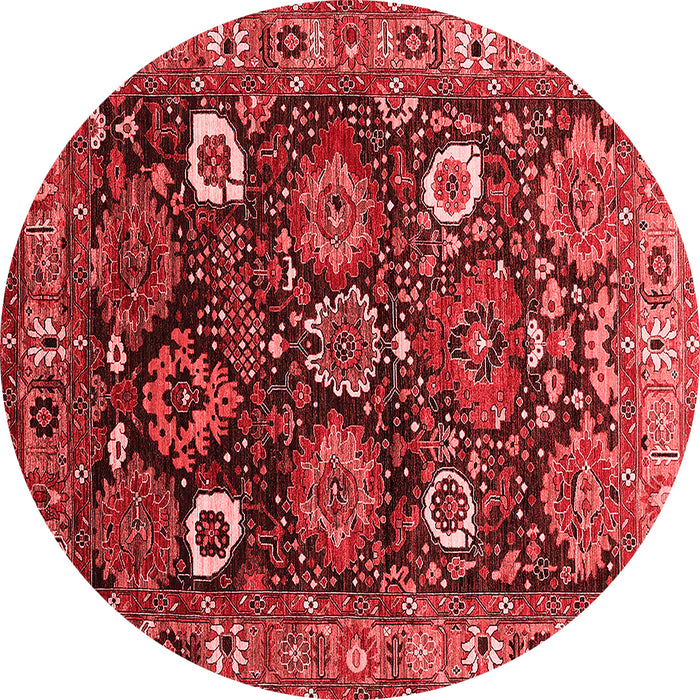Oriental Red Industrial Rug, urb1951red
