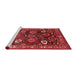 Industrial Red Washable Rugs