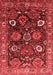 Oriental Red Industrial Area Rugs