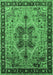 Oriental Emerald Green Industrial Rug, urb1952emgrn