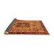 Sideview of Oriental Orange Industrial Rug, urb1952org