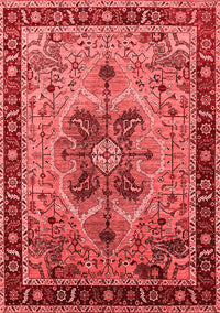 Oriental Red Industrial Rug, urb1952red