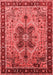 Oriental Red Industrial Area Rugs