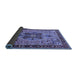 Sideview of Oriental Blue Industrial Rug, urb1952blu