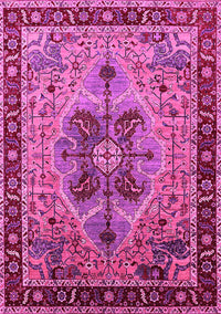 Oriental Pink Industrial Rug, urb1952pnk