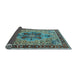 Sideview of Oriental Light Blue Industrial Rug, urb1952lblu