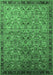 Oriental Emerald Green Industrial Rug, urb1953emgrn