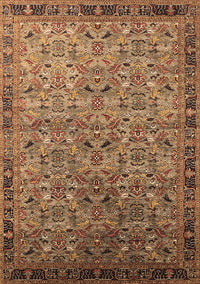 Oriental Brown Industrial Rug, urb1953brn