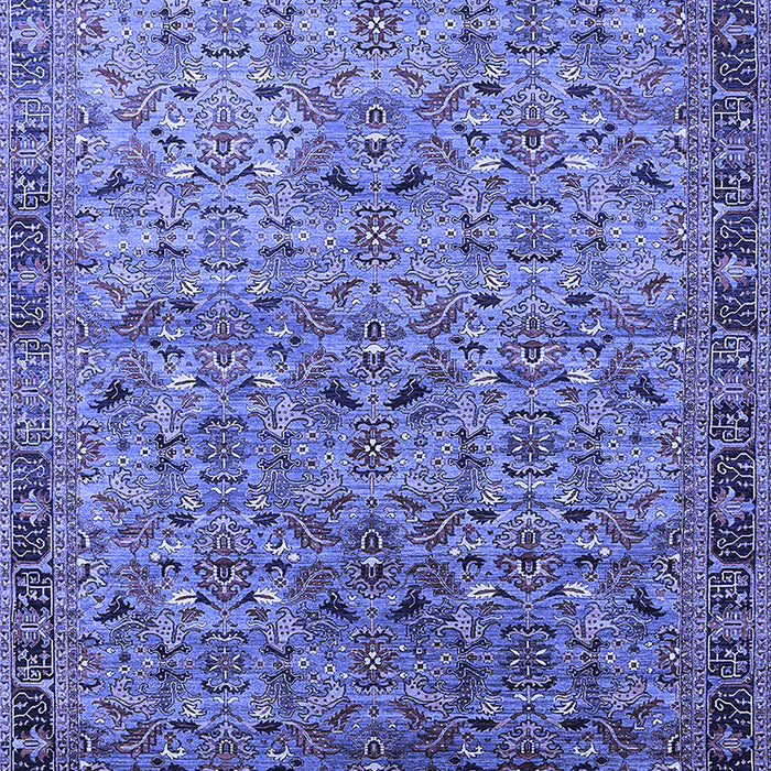 Oriental Blue Industrial Rug, urb1953blu