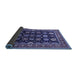 Sideview of Oriental Blue Industrial Rug, urb1954blu