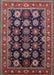 Mid-Century Modern Pink Oriental Rug, urb1954