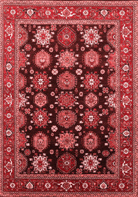 Oriental Red Industrial Rug, urb1954red