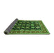 Sideview of Oriental Green Industrial Rug, urb1954grn