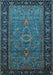 Oriental Light Blue Industrial Rug, urb1955lblu