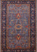 Mid-Century Modern Rose Purple Oriental Rug, urb1955