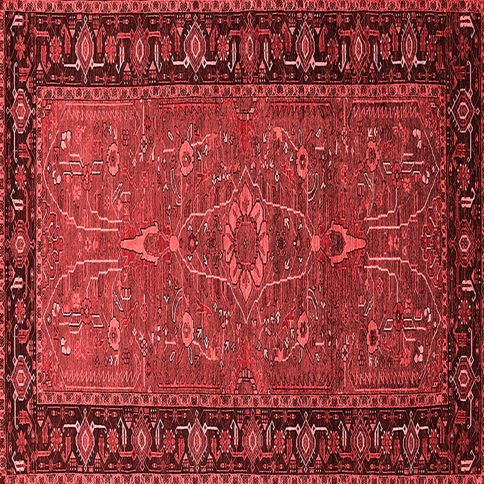 Oriental Red Industrial Rug, urb1955red