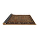 Sideview of Oriental Brown Industrial Rug, urb1955brn