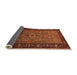 Sideview of Oriental Orange Industrial Rug, urb1955org