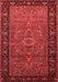 Oriental Red Industrial Area Rugs