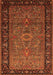 Oriental Orange Industrial Rug, urb1955org