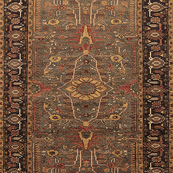 Oriental Brown Industrial Rug, urb1955brn